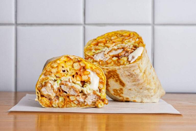 Chicken Slaw Mega Wrap