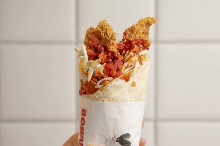 Korean Chicken Wrap
