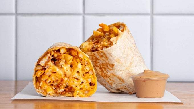 Chicken Mac Mega Wrap