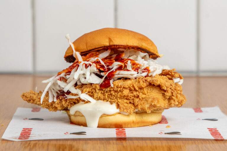 Korean Chicken Burger