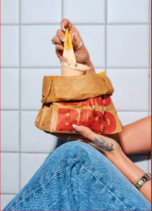 BonBird takeaway bags and fries